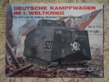 images/productimages/small/Deutsche Kampfwagen im 1.Weltkrieg boek nw.voor.jpg